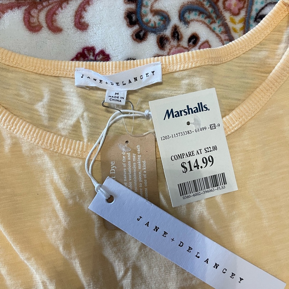 Jane + Delancey Yellow Top